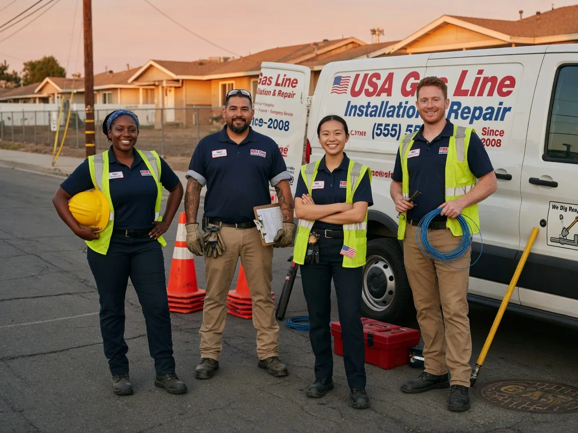 Gas Line Installation company in Starks, LA